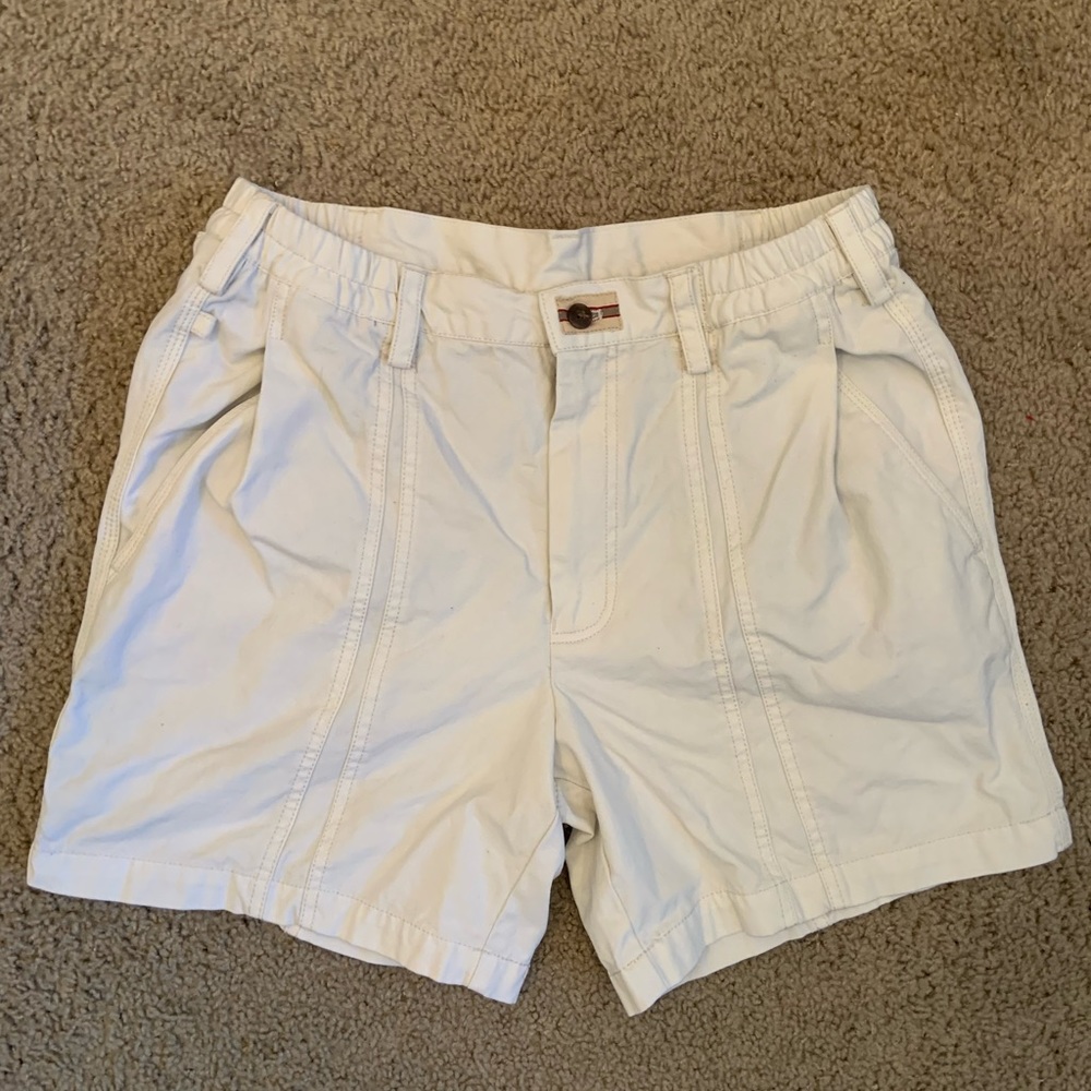 White Territory ahead high waisted “life of Riley” utility shorts